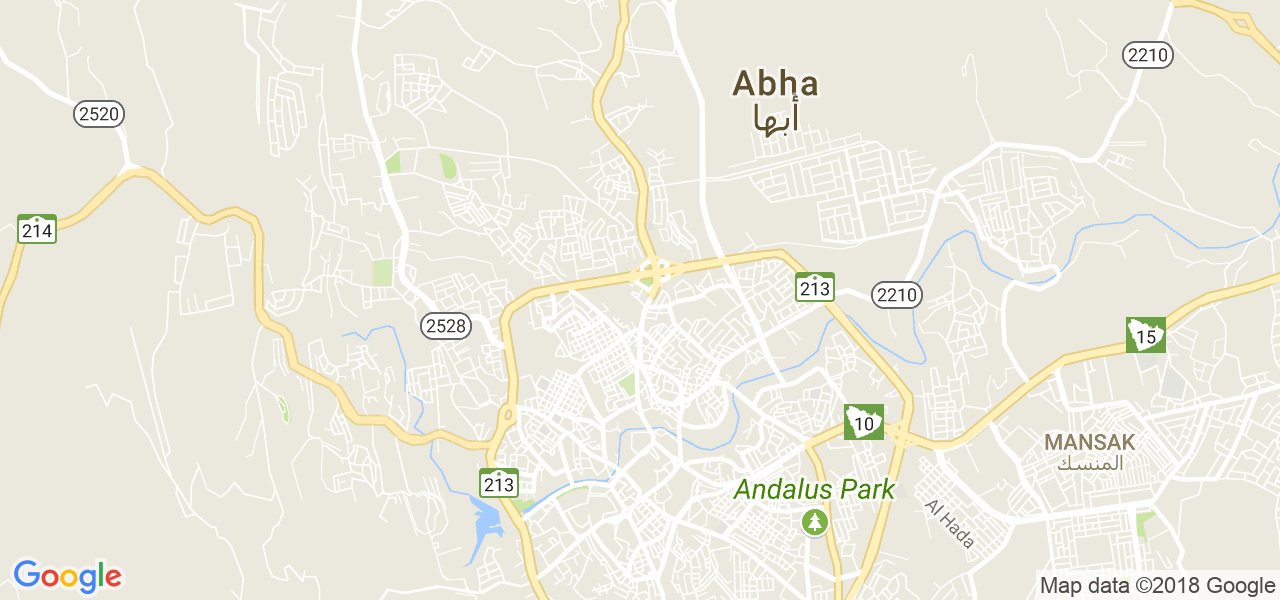 ﺧﺮﻳﻄﺔ أبها