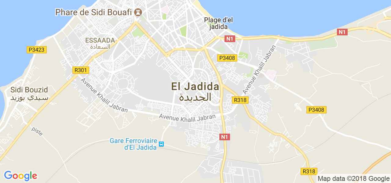 ﺧﺮﻳﻄﺔ الجديدة