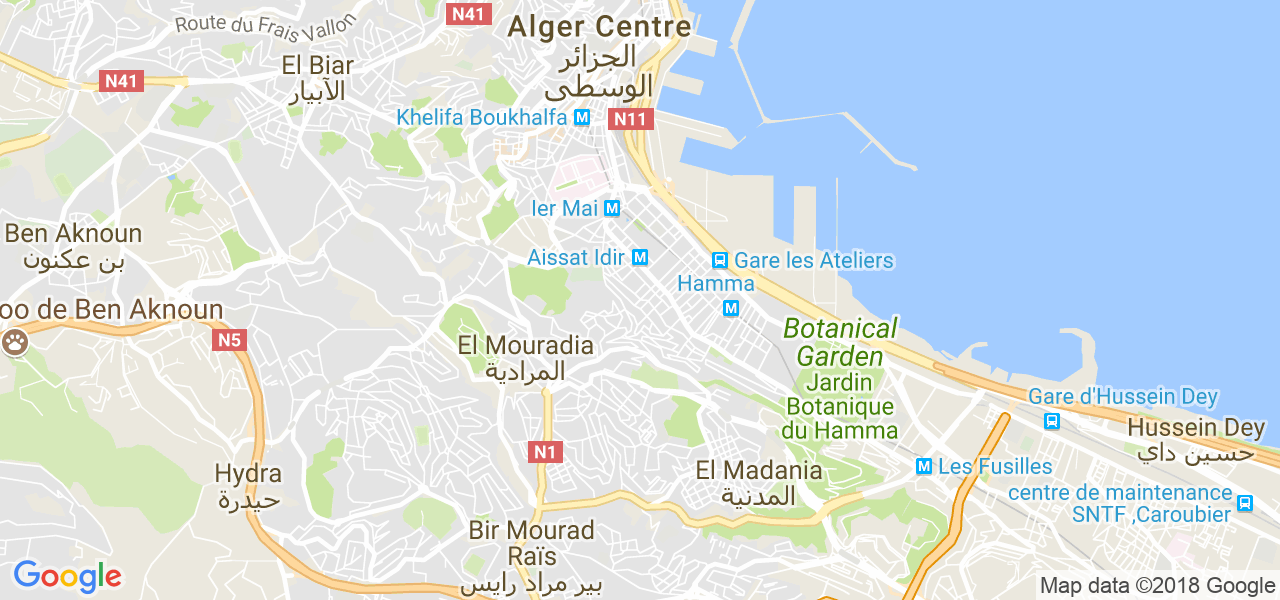 ﺧﺮﻳﻄﺔ الجزائر