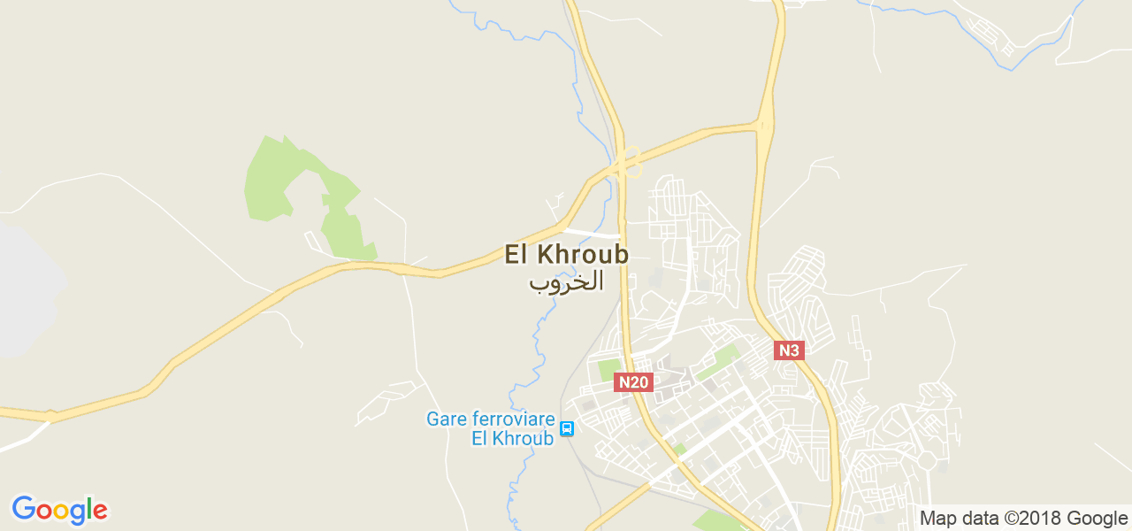 ﺧﺮﻳﻄﺔ الخروب