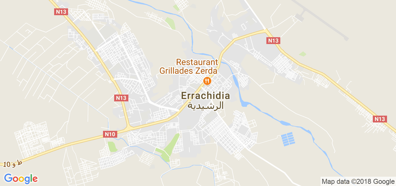 ﺧﺮﻳﻄﺔ الرشيدية