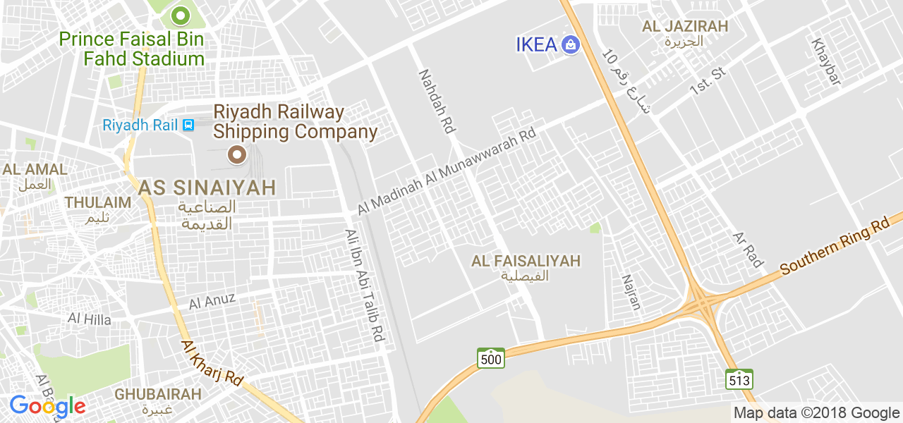 خريطة الرياض