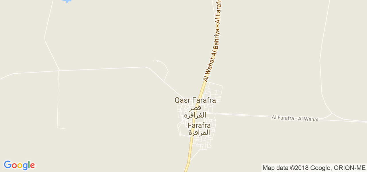 خريطة الفرافرة