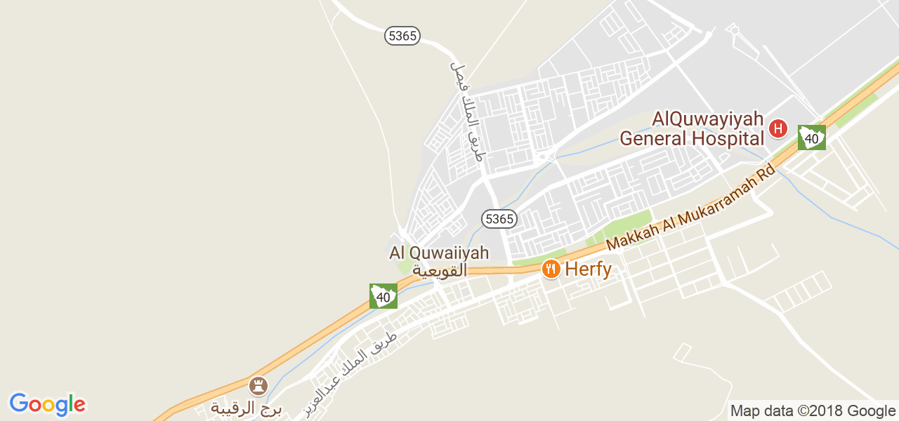 ﺧﺮﻳﻄﺔ القويعية