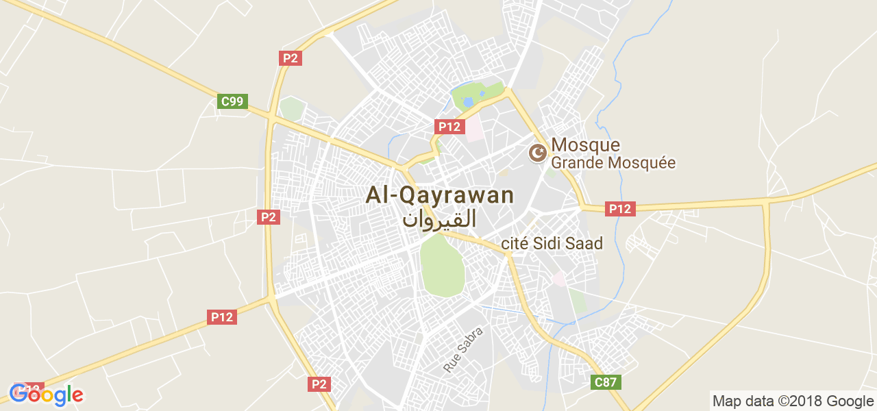 ﺧﺮﻳﻄﺔ القيروان