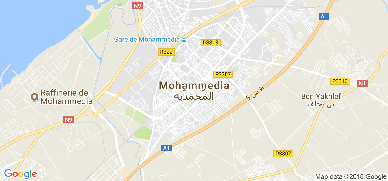 ﺧﺮﻳﻄﺔ المحمدية