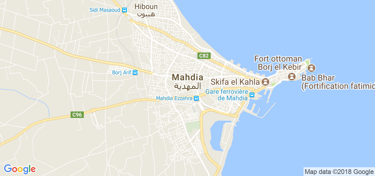 ﺧﺮﻳﻄﺔ المهدية