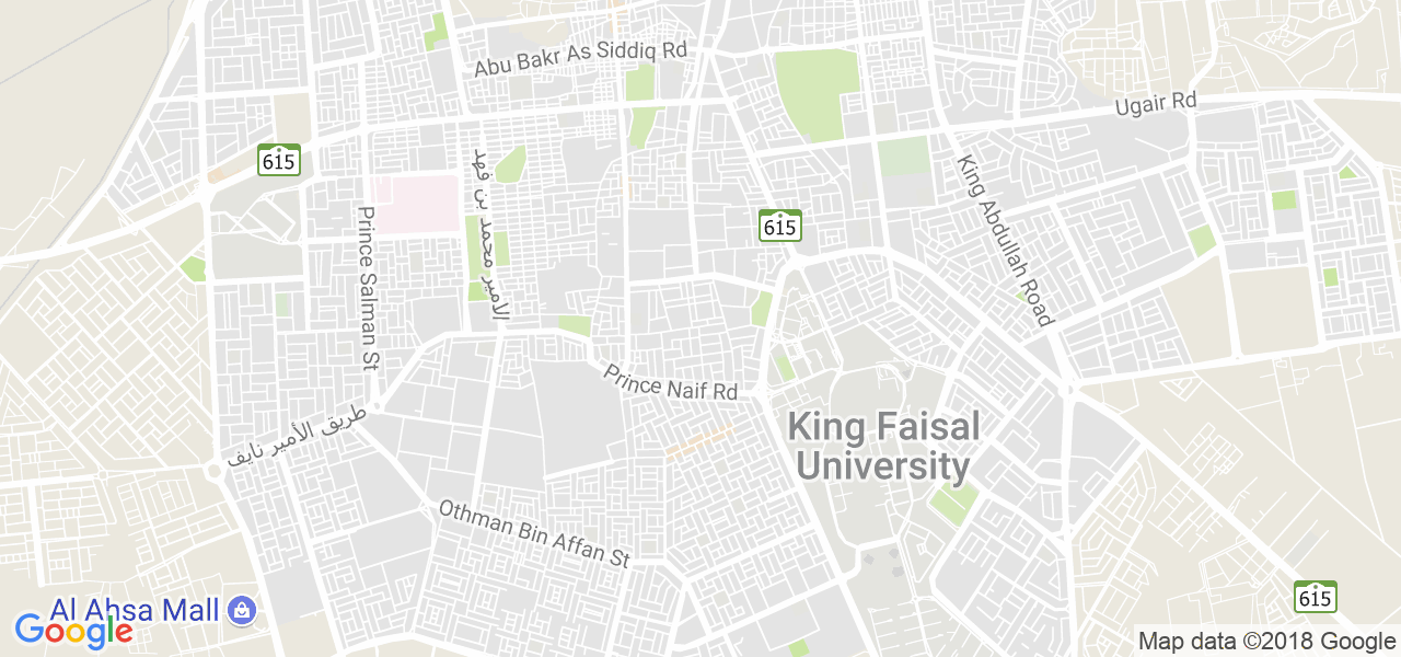 ﺧﺮﻳﻄﺔ الهفوف