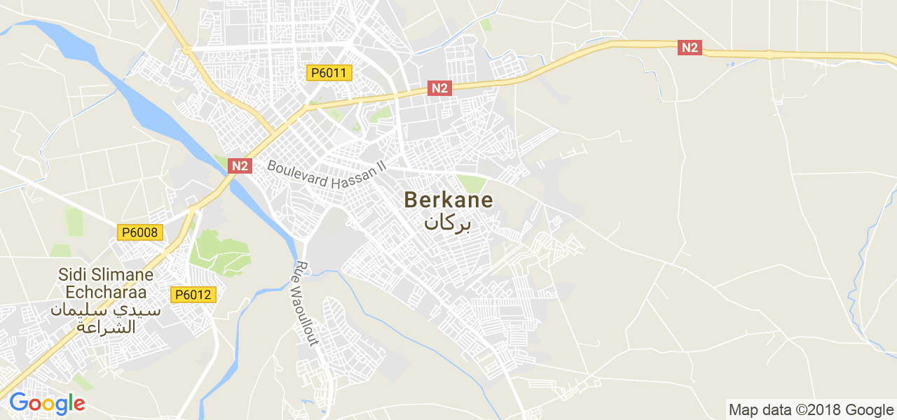 ﺧﺮﻳﻄﺔ بركان