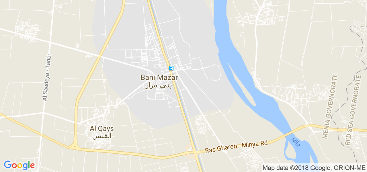 خريطة بني مزار