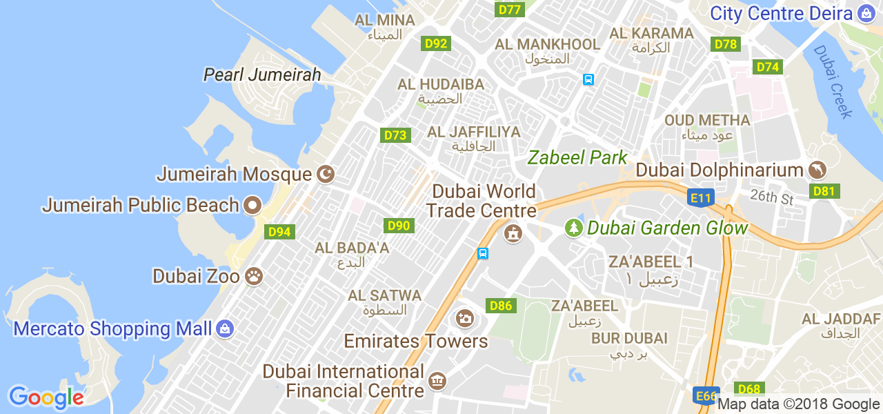 ﺧﺮﻳﻄﺔ دبي