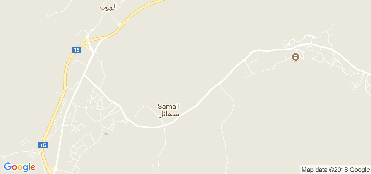 ﺧﺮﻳﻄﺔ سمائل