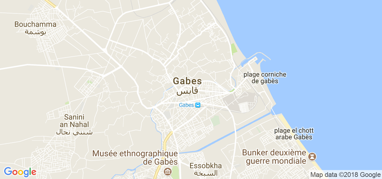 ﺧﺮﻳﻄﺔ قابس