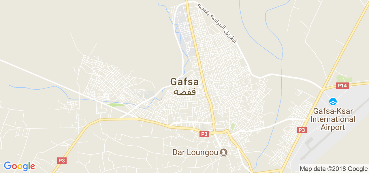 ﺧﺮﻳﻄﺔ قفصة